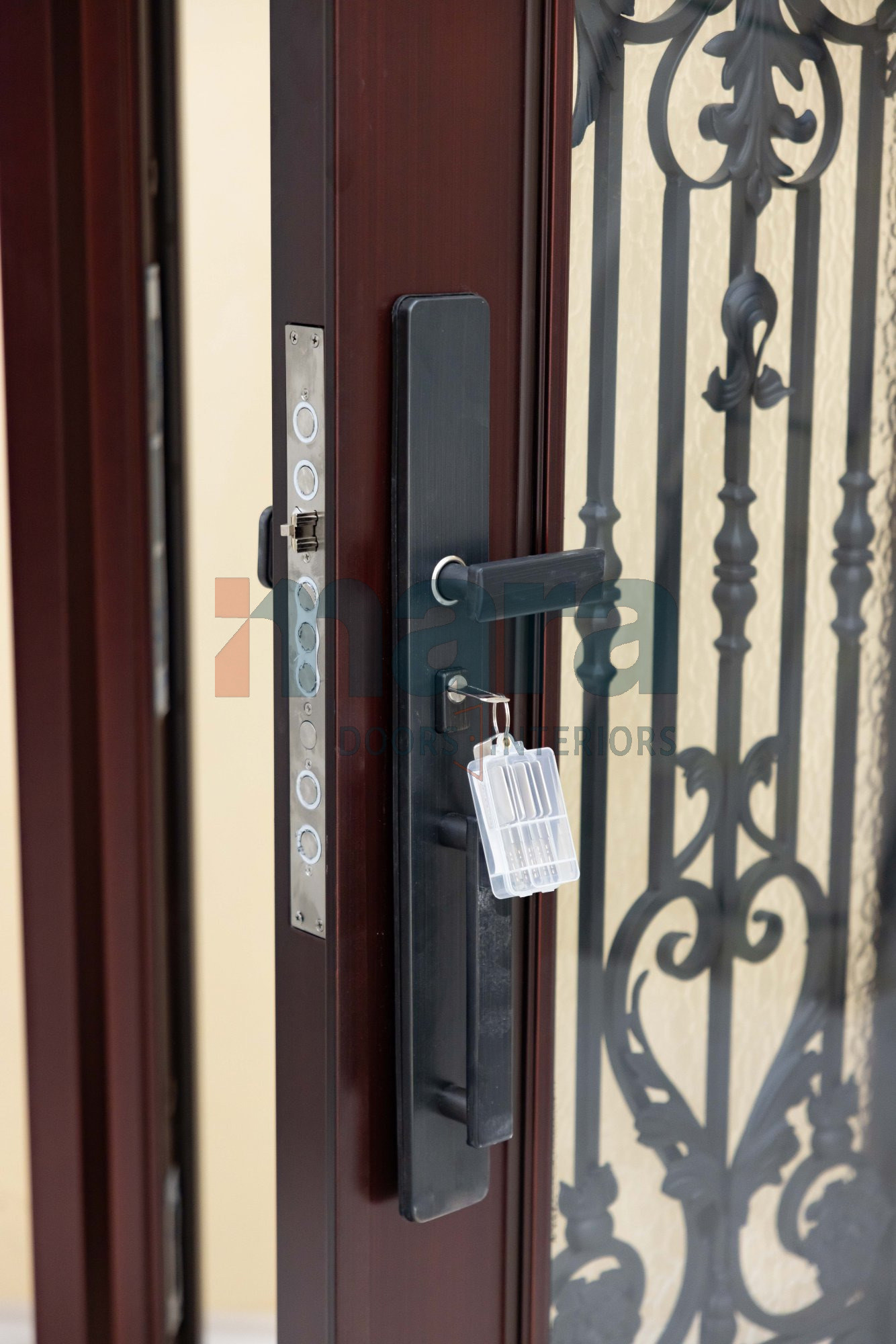 Copper French Double — Mahogany Arched Glass gallery image